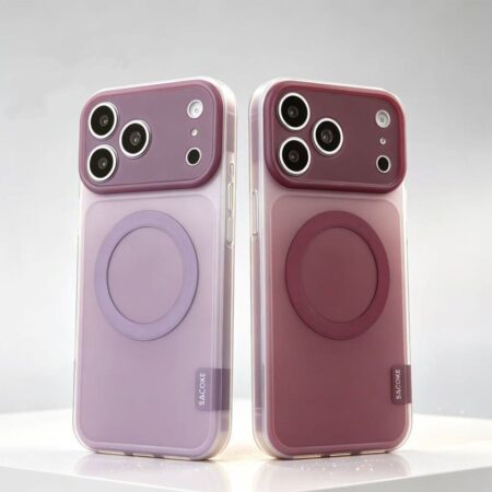 New Gradient-dye Magnetic Phone Casehighly Stylish