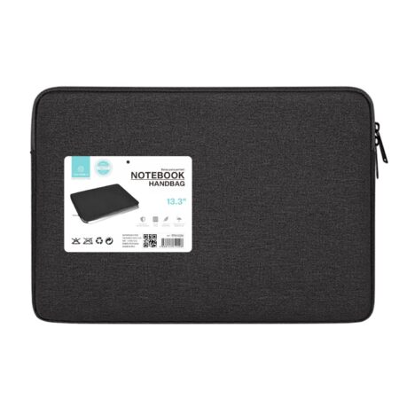 Mala para computador portátil Techancy TW2777, Preto, 13,3 polegadas, mala para tablet